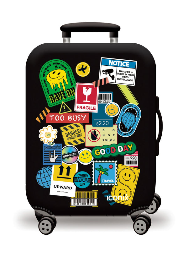 Printed Luggage Protector - Marks of Memories