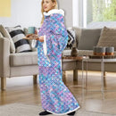 Mermaid Oversize Blanket with Sleeves
