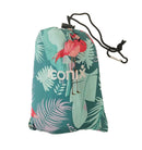 Water Resistant Picnic and Beach Throw/Mat (210×200cm) - Tropical Flamingo