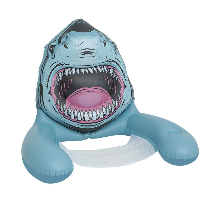 Shark Attack Inflatable Pool Float and Lounger