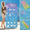 Single Sparkle Pool Float – Blue and Purple Glitter Lounger