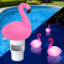 Solar LED Inflatable Flamingo Chlorine Floater