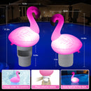 Solar LED Inflatable Flamingo Chlorine Floater