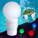Solar LED RGB Solid Bulb Chlorine Floater