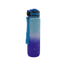 Iconix South African Motivational Time Marker Water Bottle – Blue Ombre