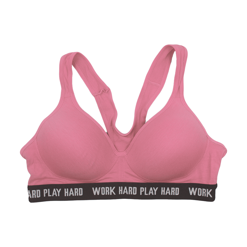 Pack of 6 Colour Wireless Sports Bra's - 8927