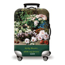 Printed Luggage Protector Cover - Spring Bloom, All the way