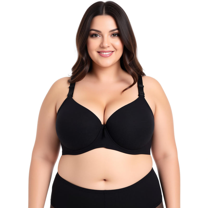 Pack of 6 Colour Wired Standard Bra's - 8281D