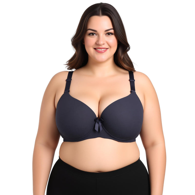 Pack of 6 Colour Wired Standard Bra's - 8281D