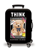 Printed Luggage Protector - Think Out of the Box