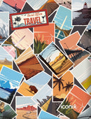 Printed Luggage Protector - Travel Memories