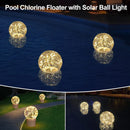 Solar LED Warm White Bulb Chlorine Floater