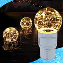 Solar LED Warm White Bulb Chlorine Floater