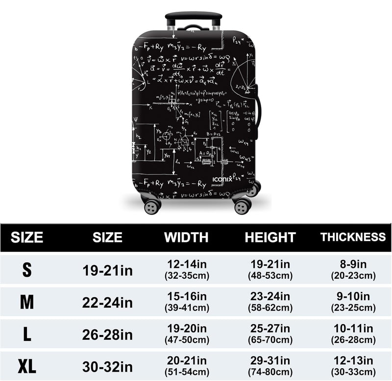 Printed Luggage Protector - Winning Formula