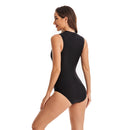 Women's Sleeveless Black Persuasion Swimsuit