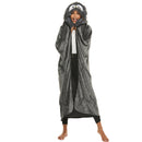 Animal Fluffy Fleece Unisex Hooded Blankets - Penguin