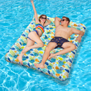 Tropical Leaf Double Inflatable Pool Float Mat