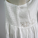 Women’s White Dress-Style Beach Cover-up