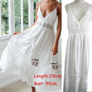 Women’s White Dress-Style Beach Cover-up