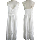 Women’s White Dress-Style Beach Cover-up