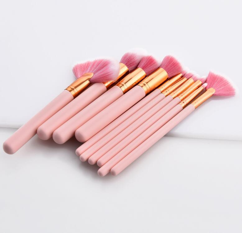 10-piece Makeup Brush Set Iconix 