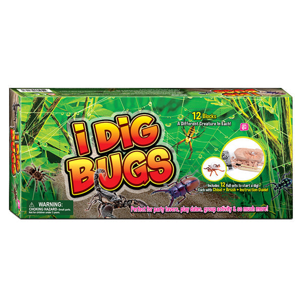 12Pc Junior Dig Kit – Bugs digging kits Iconix 