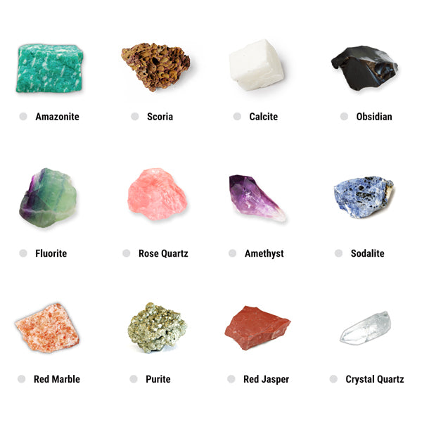 12Pc Junior Dig Kit – Minerals Digging Kits Iconix 