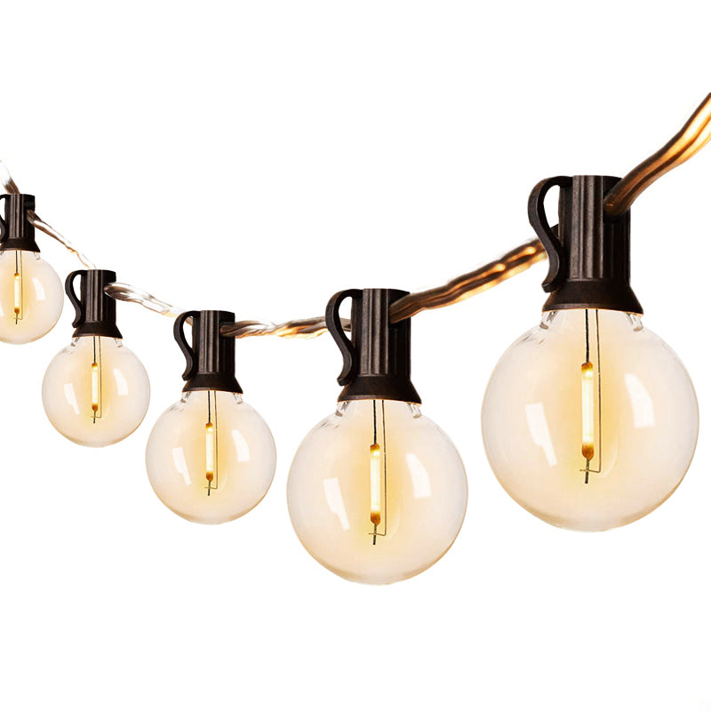 1.5W 12 LED Solar String Bulb Lights – G40 Iconix 