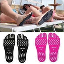2 Pairs of Beach Stick-On Waterproof Soles Outdoor Iconix 