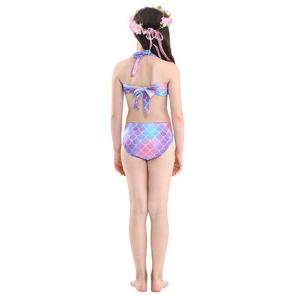 3 Piece Kids Multi-Colour Mermaid Bikini | DH48 Iconix 