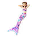 3 Piece Kids Sea Princess Mermaid Bikini | KH02 mermaid swimsuits Iconix 