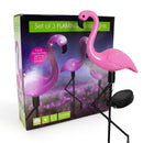3 Piece Solar Flamingo Standing Lights lighting Iconix 