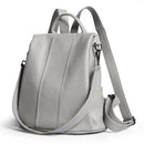 3-Way PU Leather Anti-Theft Backpack | 1801 womens bags Iconix 