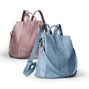 3-Way PU Leather Anti-Theft Backpack | 1801 womens bags Iconix 