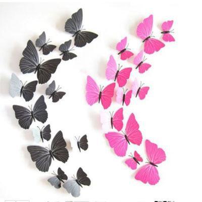 3D Butterfly Magnets (12-Piece Set) Kids Iconix 
