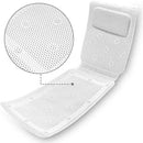 3D Mesh Anti-Slip Bathmat with Neck Support Bedroom Decor Iconix 