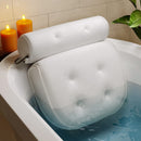4D Mesh Bath Pillow with 6 Suction Cups – White Bedroom Decor Iconix 