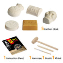 5-in-1 Junior Archaeology Dig Kit - Pirate Treasure Digging Kits Iconix 