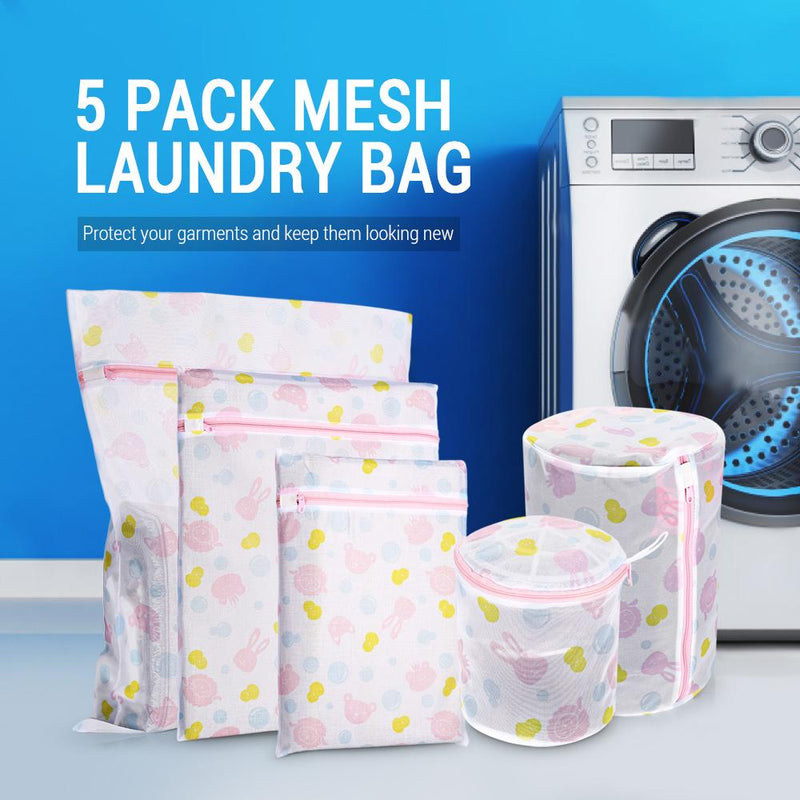 5 pieces Mesh Laundry bag set Kitchen Iconix 