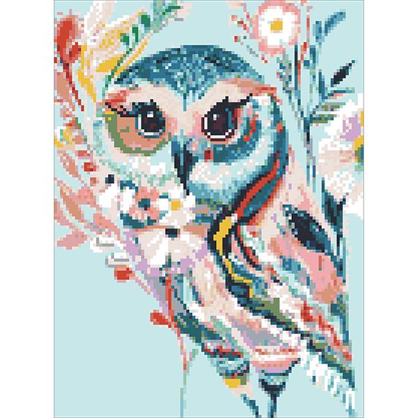 5D DIY Diamond Painting by Numbers - Owl Haven 5D Paint by Numbers Iconix 
