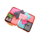 6 Pieces Travel Luggage Organiser Set Storage & Organization Iconix 