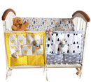 9 Pockets Cotton Cot Organiser Kids Iconix 