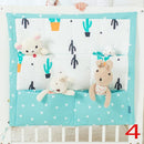 9 Pockets Cotton Cot Organiser Kids Iconix 