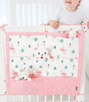9 Pockets Cotton Cot Organiser Kids Iconix 