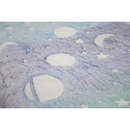 Kids Blue Space Explorer Glow In the Dark Blanket
