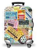 Printed Luggage Protector - Ticket Please