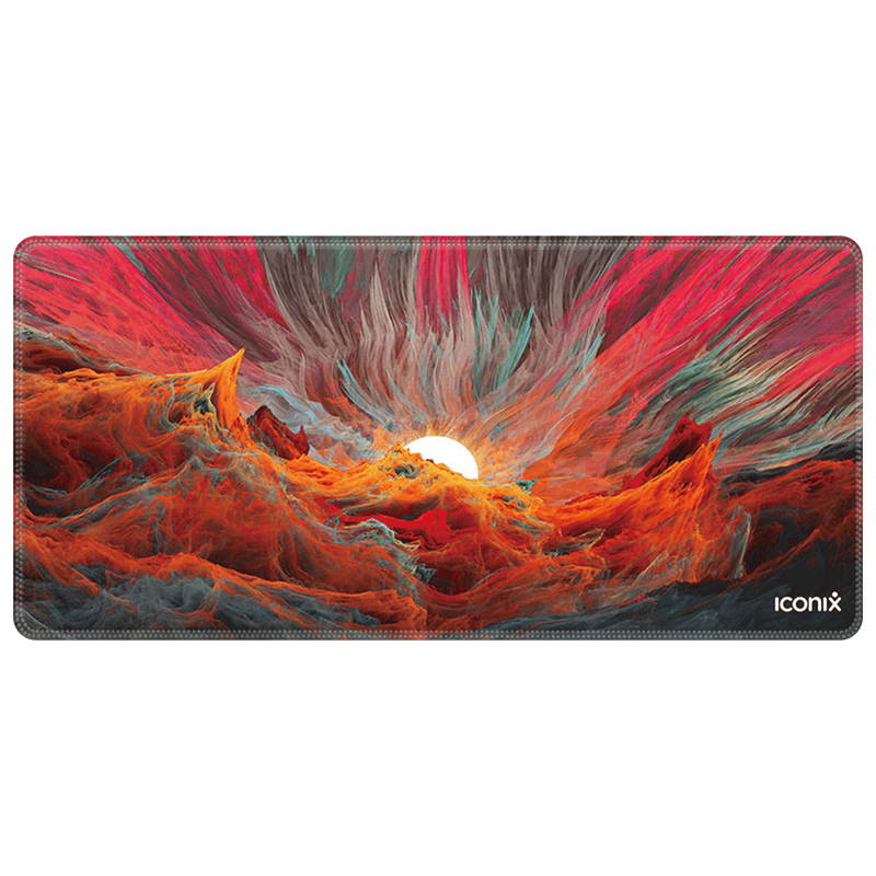 A Burst of Light Full Desk Coverage Gaming and Office Mouse Pad Mouse Pads Iconix 