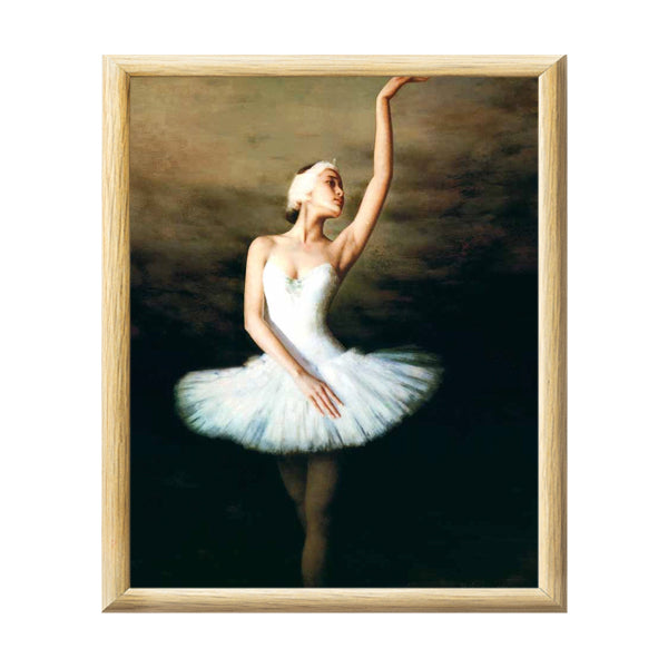 Adult Paint by Numbers with Frame - Ballerina Girl Paint By Numbers With Frame Iconix 