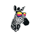 Adult Paint by Numbers with Frame - Cool Zebra Paint By Numbers With Frame Iconix 