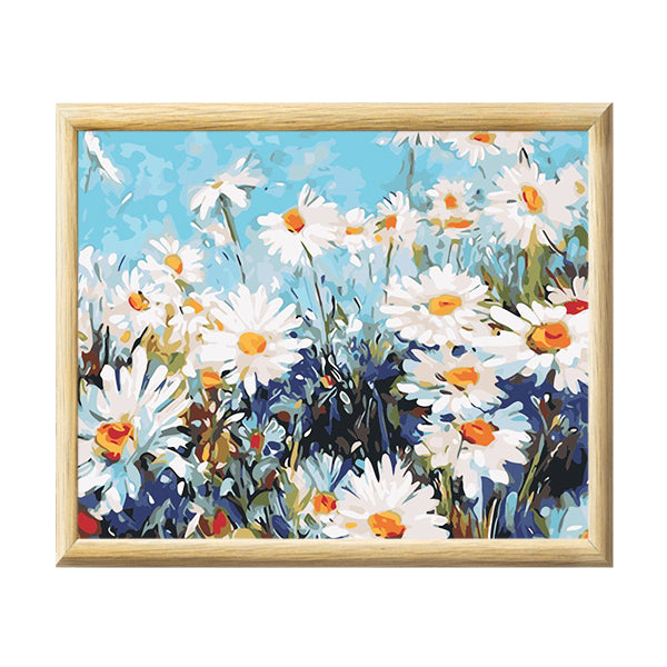 Adult Paint by Numbers with Frame - Daisy Dreaming Paint By Numbers With Frame Iconix 